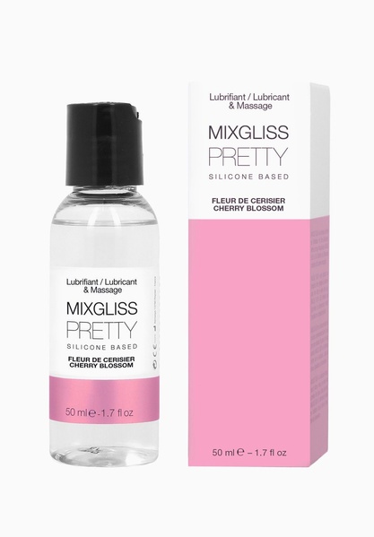 Лубрикант на силиконовой основе MixGliss PRETTY - FLEUR CERISIER (50 мл) с ароматом цветков вишни SO1362 SO1362 фото