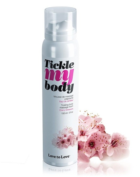 Массажная пена Love To Love TICKLE MY BODY Cherry Blossom (150 мл) увлажняющая SO2714 SO2714 фото