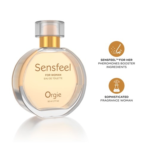 Женская туалетная вода Orgie SENSFEEL + афродизиак, 50 мл , OR51751