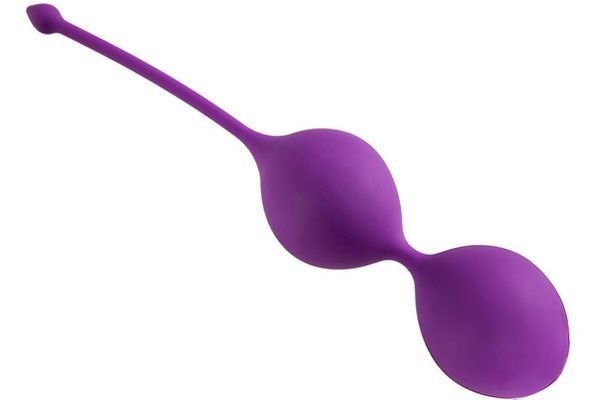 Вагинальные шарики Alive U-Tone Balls Purple, диаметр 3,5см, вес 77 г Фиолетовый AL40563 AL40563 фото