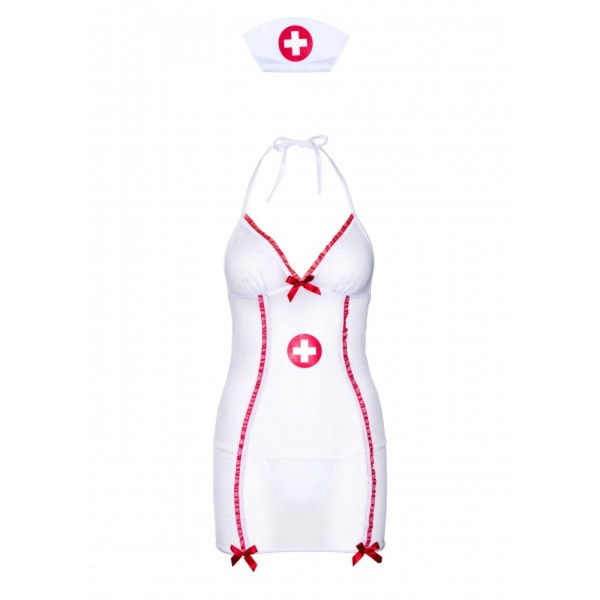 Костюм медсестры Hot Nurse Roleplay Set S/M , DI75200