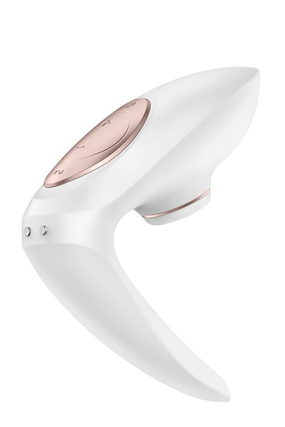 T360035 вібратор для пар з вакуумним стимулятором SATISFYER PRO 4 COUPLES , T360035