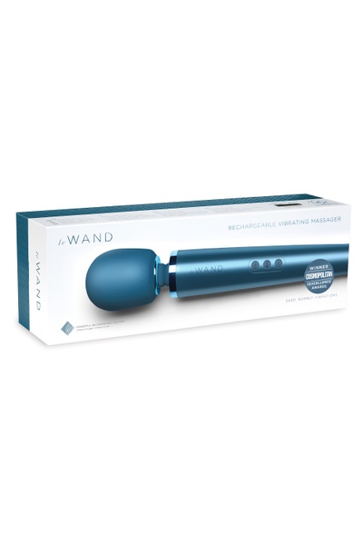 Вібратор мікрофон Le Wand RECHARGEABLE MASSAGER, тихоокеанський синій, LW-001 PFB