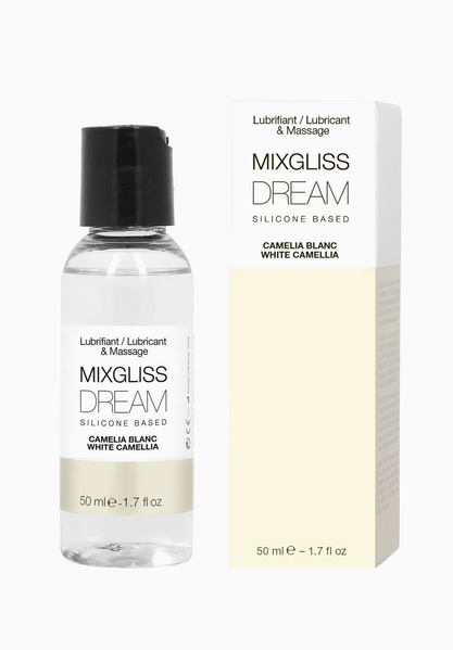 Лубрикант на силиконовой основе MixGliss DREAM - CAMELIA BLANC (50 мл) с ароматом белой камелии SO1363 SO1363 фото