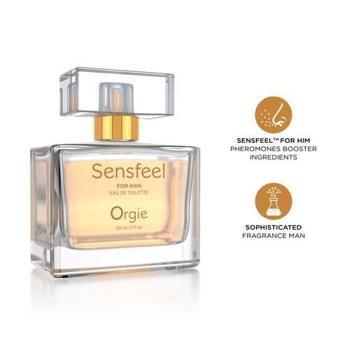 Чоловіча туалетна вода Orgie sensfeel афродизіак, 50 мл , OR51744