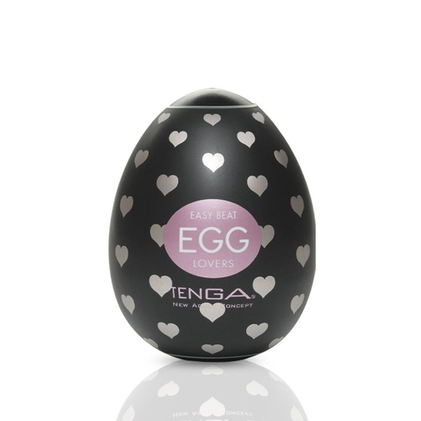 Мастурбатор-яйцо Tenga Egg Lovers (сердечки) Прозрачный EGG-001L EGG-001L фото