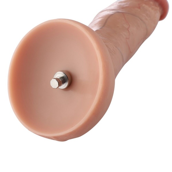 Гиперреалистичный фаллоимитатор для секс-машин Hismith Hyper Realistic Silicone Dildo, KlicLok SO6213 SO6213 фото