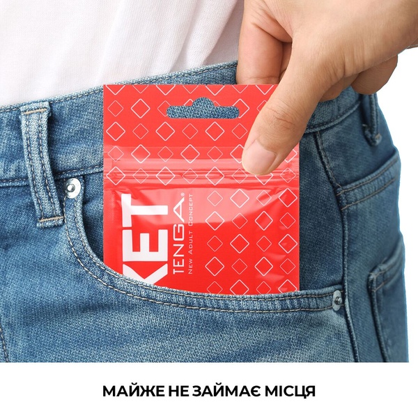 Мастурбатор TENGA Pocket Block Edge SO5596 SO5596 фото