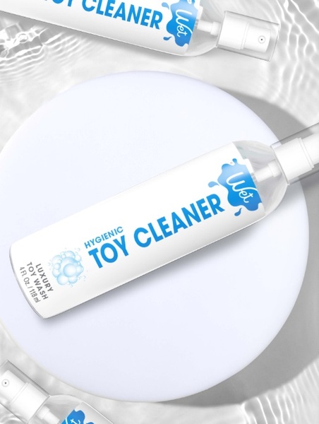 Очиститель для секс-игрушек без спирта Wet Toy Cleaner, на водной основе, 118 мл , WT30509 WT30509 фото