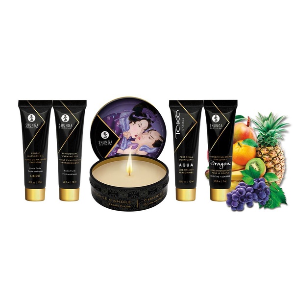 Подарочный набор Shunga Geishas Secrets – Exotic Fruits для шикарной ночи вдвоем SO7823 SO7823 фото