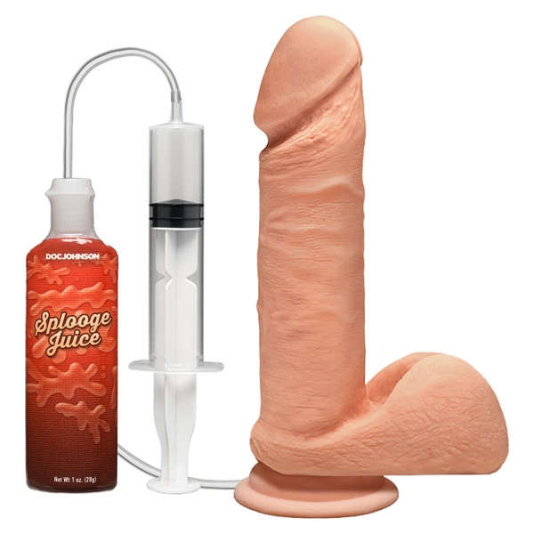 Фалоімітатор, що кінчає Doc Johnson The D ULTRASKYN Perfect D Squirting - 7 Inch , SO9547 SO9547 фото