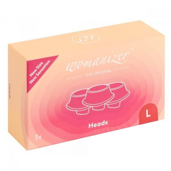 Змінні насадки на Womanizer Premium, Eco, Classic, Liberty, Starlet 2, червоний, розмір L, WZ92MO0100