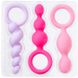 Набор анальных цепочек Satisfyer Booty Call (set of 3) (Colored) , T360913