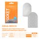 Мастурбатор TENGA Pocket Hexa-Brick SO5597 SO5597 фото 3