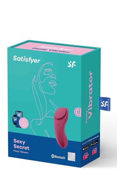 Вибратор в трусики с функцией управления смартфоном Satisfyer Sexy Secret , T360134