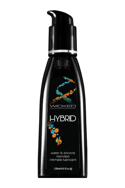 Лубрикант на водній/силіконовій основі WICKED HYBRID 120ML , T252028 T252028 фото