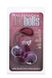 Вагінальні кульки Marbelized DUO BALLS, PURPLE , DT50503