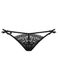 Стринги женские INTENSA DOUBLE THONG Obsessive черный SM , 410405