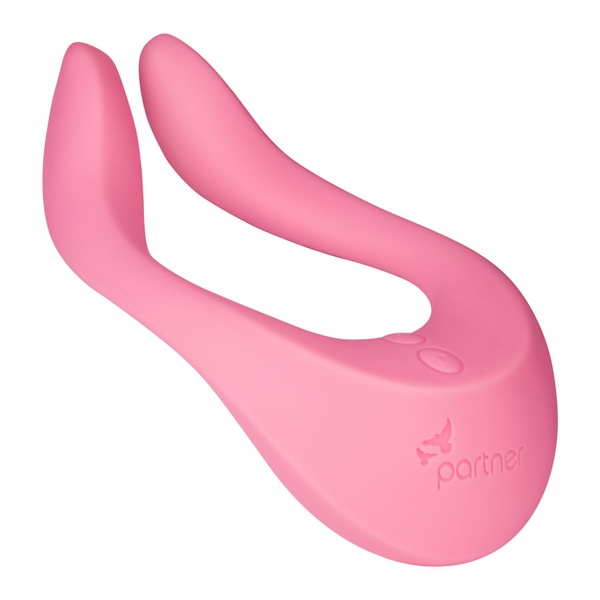 Вибратор для пар Satisfyer Endless Joy Pink, 3 независимых мотора, многофункциональный Розовый SO2306 SO2306 фото