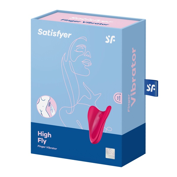 Вибратор на палец Satisfyer High Fly Red SO4651 SO4651 фото