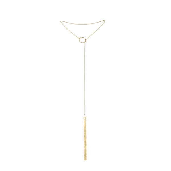 Цепочка для тела Bijoux Indiscrets Magnifique Tickler Pendant Chain — Gold Золотистый SO5921 SO5921 фото