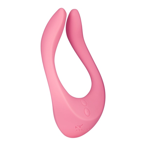 Вибратор для пар Satisfyer Endless Joy Pink, 3 независимых мотора, многофункциональный Розовый SO2306 SO2306 фото