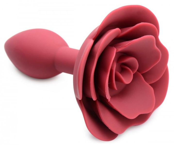 Анальна пробка силикон роза Master Series Booty Bloom Silicone Anal Plug With , MS41814