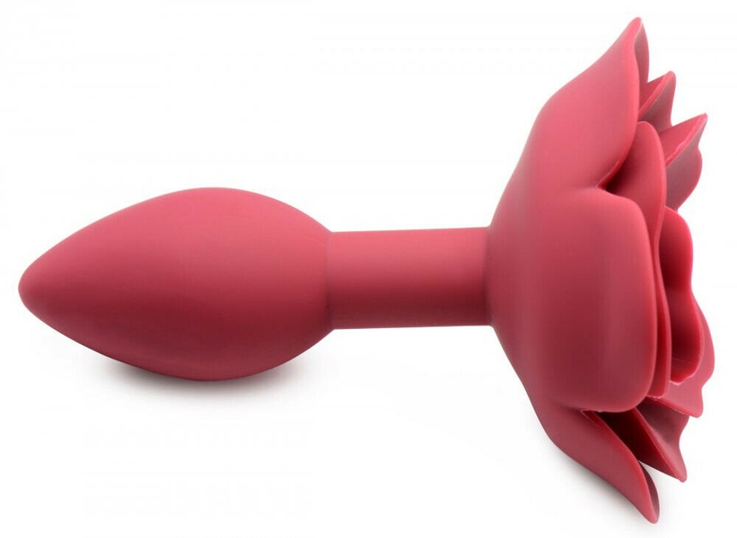 Анальна пробка силикон роза Master Series Booty Bloom Silicone Anal Plug With , MS41814