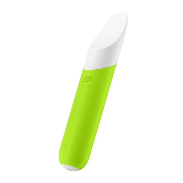 Мінівібратор із гнучким язичком Satisfyer Ultra Power Bullet 7 Green , SO5435 SO5435 фото