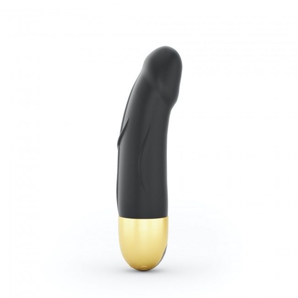 Вібратор Dorcel Real Vibration S Gold 2.0, діаметр 3,7см, перезаряджається, для точки G , SO3565 SO3565 фото