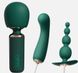 Вібратор-мікрофон Qingnan No.5 Powerful Mini Wand Massager, зелений, Q95551