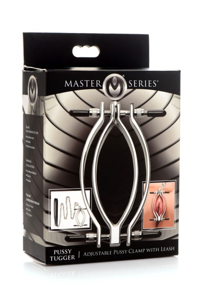 Зажим для половых губ Master Series: Pussy Tugger Adjustable Vagina Clamp with Chain SO8797 SO8797 фото