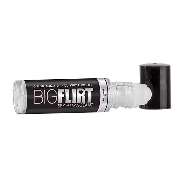 Феромони-унісекс Sensuva Big Flirt Sex Attractant 0.34oz Roll-On Tube (10 мл) , SO4938 SO4938 фото