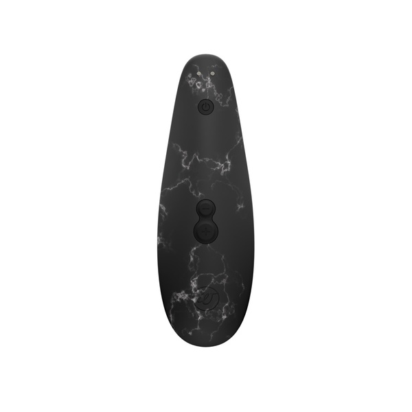 Вакуумний стимулятор клітора Womanizer Marilyn Monroe Black Marble , W44099