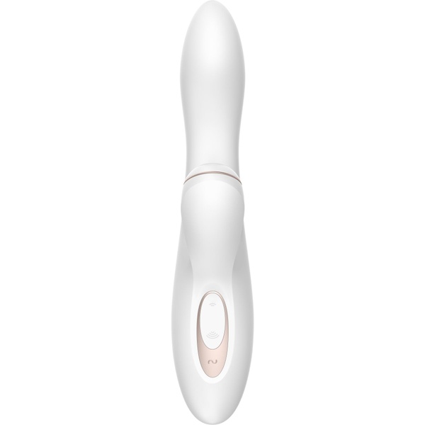 Вакуумний вібратор-кролик Satisfyer Pro Plus G-Spot Rabbit, перший кролик із вакуумом та вібрацією Білий, SO1829 SO1829 фото