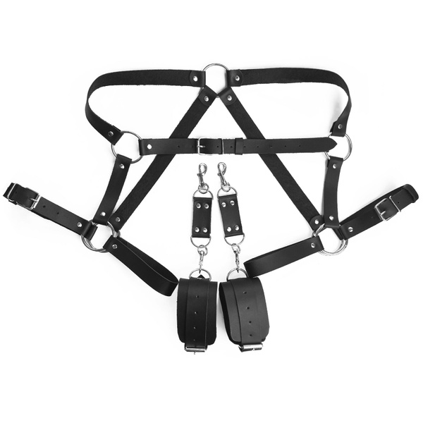 Бондажный набор Art of Sex - Bondage set Anasteisha, черный, L-2XL SO6697 SO6697 фото