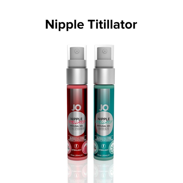 Гель для стимуляції сосків System JO Nipple Titillator Strawberry (30 мл), ментол та перцева м’ята , SO1499 SO1499 фото