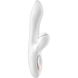 Вакуумний вібратор-кролик Satisfyer Pro Plus G-Spot Rabbit, перший кролик із вакуумом та вібрацією Білий, SO1829 SO1829 фото 1