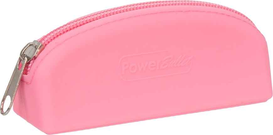 Сумка для хранения секс-игрушек PowerBullet - Silicone Storage Zippered Bag Pink SO5560 SO5560 фото