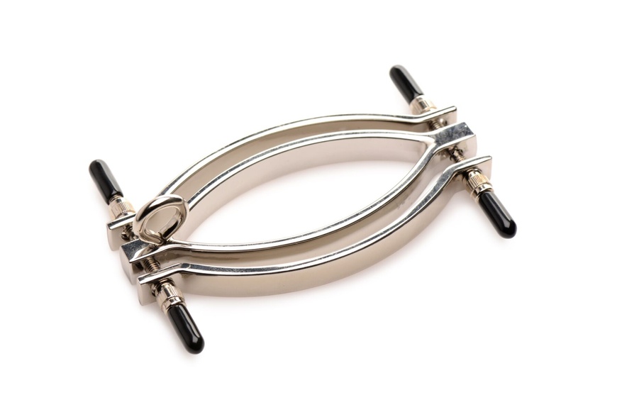 Зажим для половых губ Master Series: Pussy Tugger Adjustable Vagina Clamp with Chain SO8797 SO8797 фото