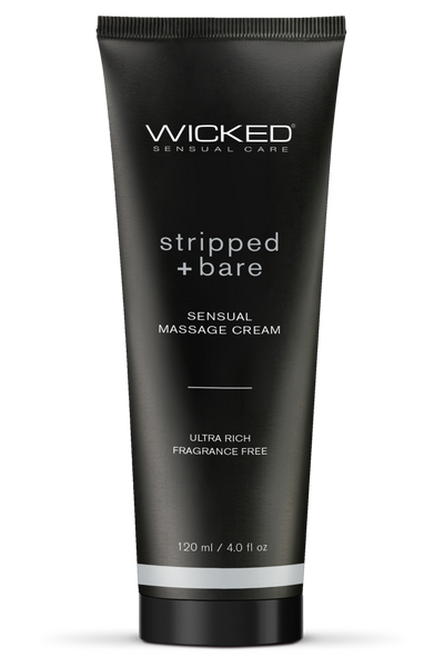 Массажный крем Wicked Sensual Care Stripped & Bare без запаха 120 ML , T252361 T252361 фото