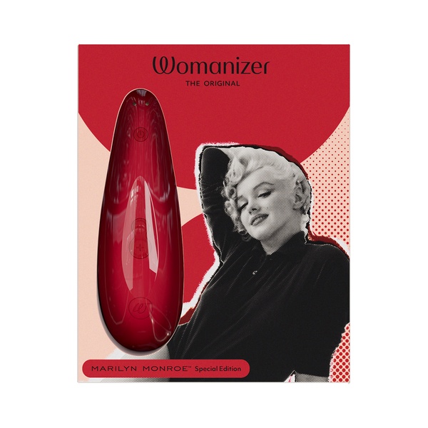 Вакуумний стимулятор клітора Womanizer Marilyn Monroe Vivid Red , W44004