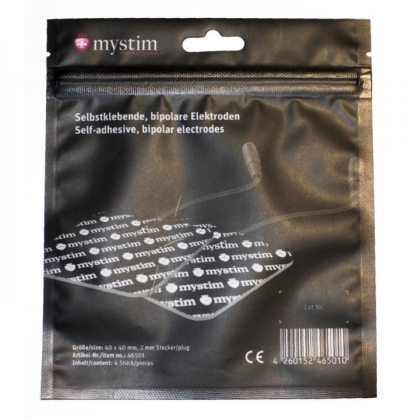 Самоклеючі Електроди для електростимуляції MYSTIM Self-adhesive Electrodes , MS46501