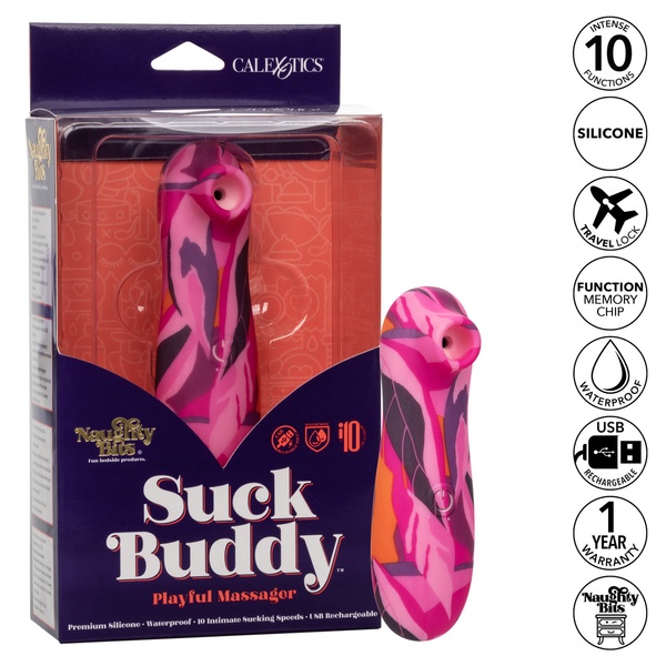 Вакуумный стимулятор клитора Naughty Bits Suck Buddy , CE14723