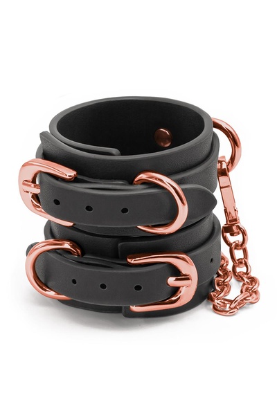 Наручники NS Novelties BONDAGE COUTURE WRIST CUFFS BLACK , T280947