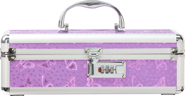 Кейс для зберігання секс-іграшок BMS Factory - The Toy Chest Lokable Vibrator Case Purple з кодовим Фіолетовий, SO5562 SO5562 фото