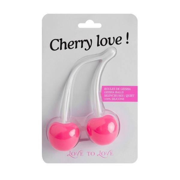 Вагинальные шарики Love To Love CHERRY LOVE, диаметр 3,5 см, масса 77 г Розовый SO1416 SO1416 фото