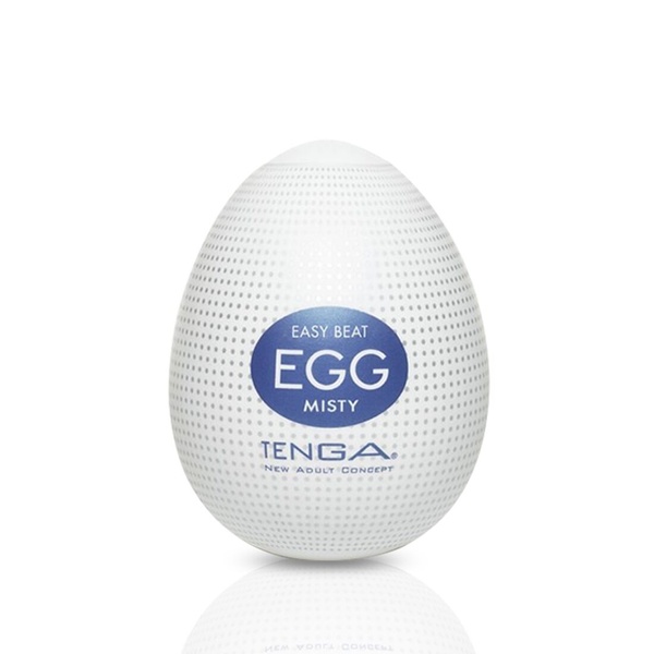 Мастурбатор-яйце Tenga Egg Misty (туманний) Білий, E23734 E23734 фото