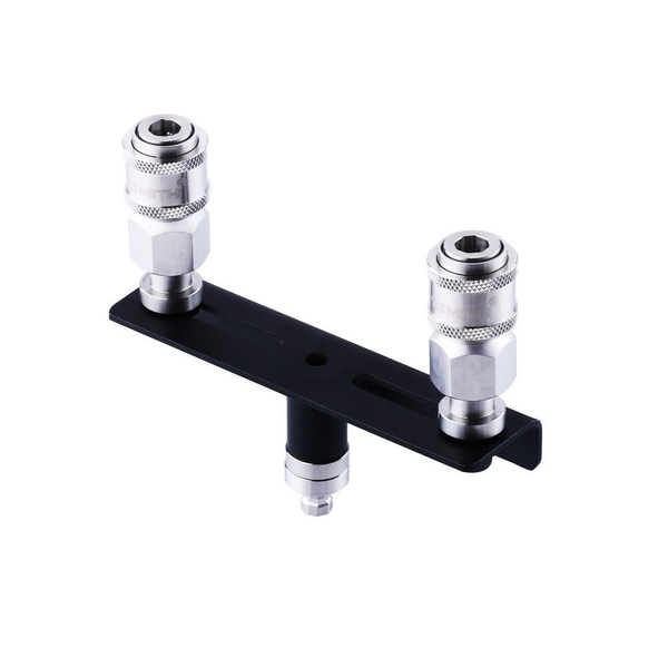 Подвійний конектор для секс-машин Hismith Quick Connector Adapter with Double Head, система KlicLok , SO6219 SO6219 фото