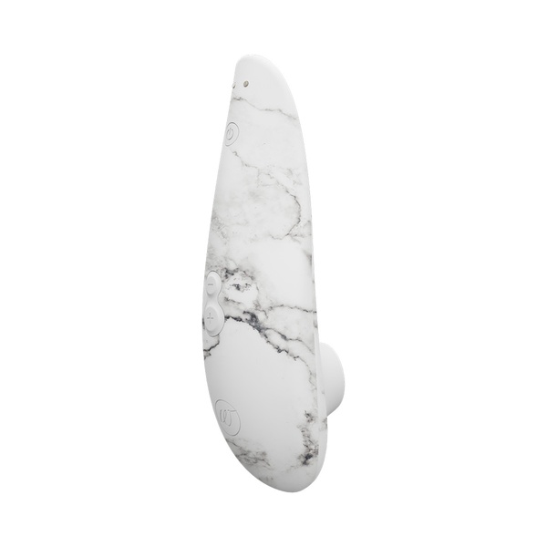 Вакуумний стимулятор клітора Womanizer Marilyn Monroe White Marble , W44003